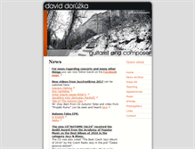 Tablet Screenshot of daviddoruzka.com